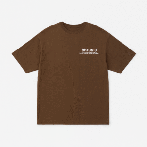 Machine Brown Tee